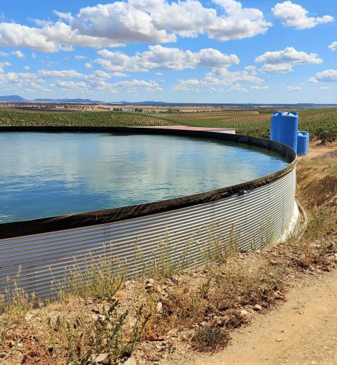 Portekiz'de üzüm, badem ve zeytin için iki adet 1,7 milyon litrelik tank